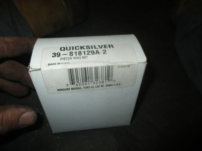 Mercury outboard Quicksilver piston ring set (39-818129A2)