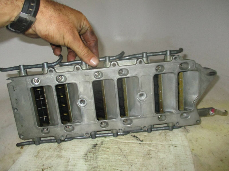 Yamaha SWS 200hp outboard intake manifold with reeds (65L-13610-01-00)