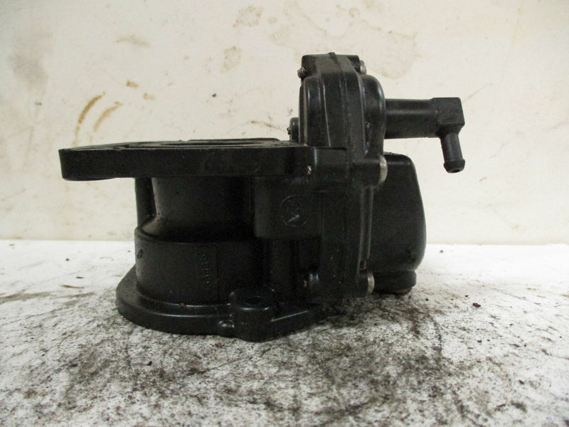 Johnson/Evinrude 120-300hp Carburetor [433449] Missing drain plug/throttle screw