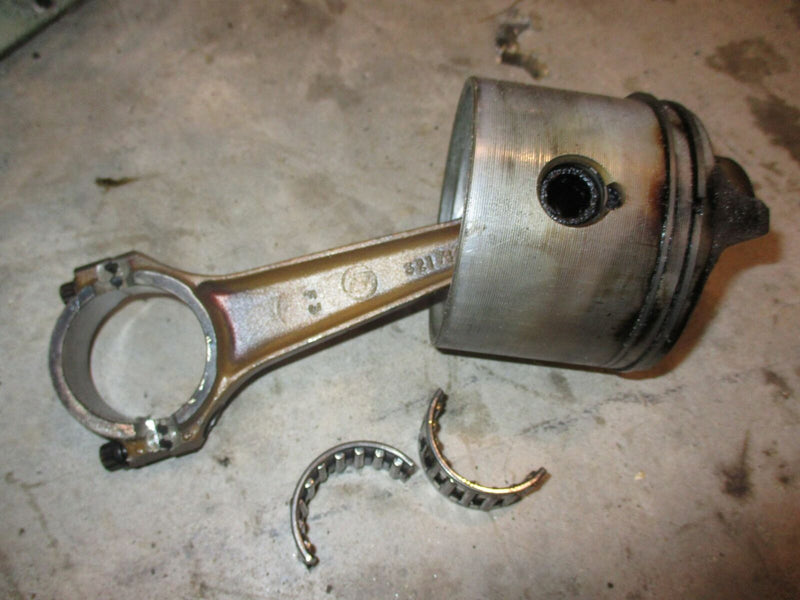 Evinrude 175hp 2 stroke outboard .030 oversized piston and rod (393929)
