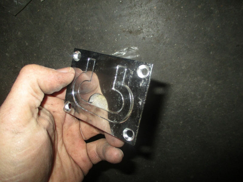 Marine latch handle 3" by 2"