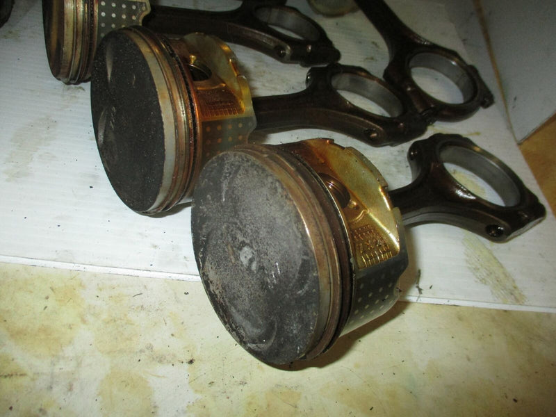 Honda V6 4 stroke outboard piston and rod set zx2