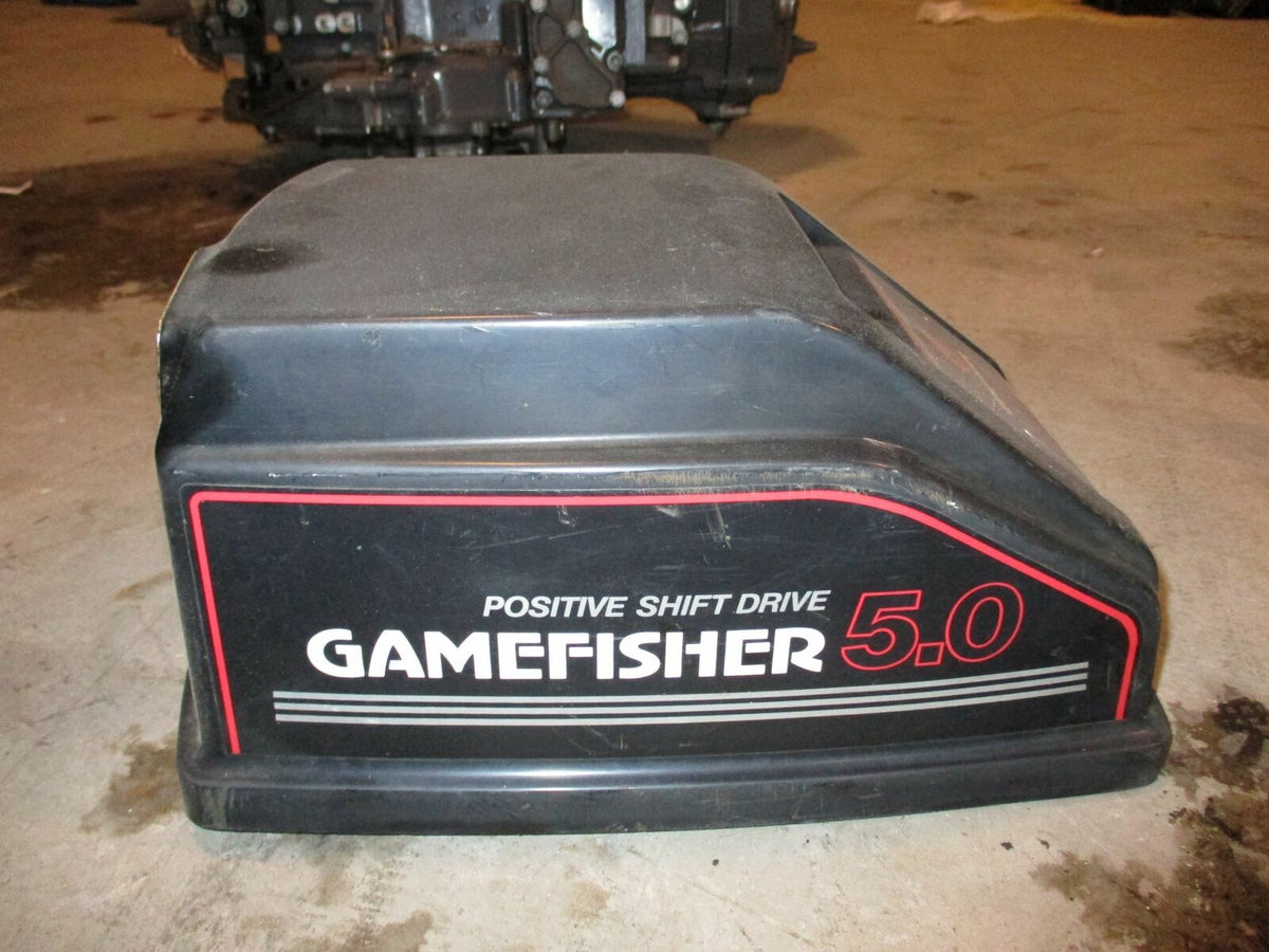 Gamefisher 5.0hp 2 stroke outboard top cowling