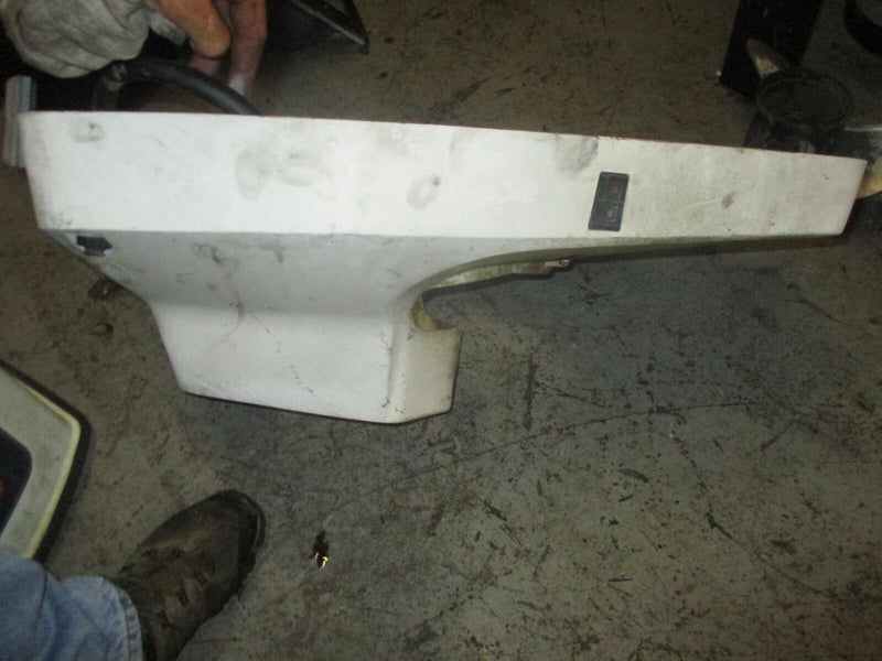 Johnson 120hp 2 stroke outboard side cowling
