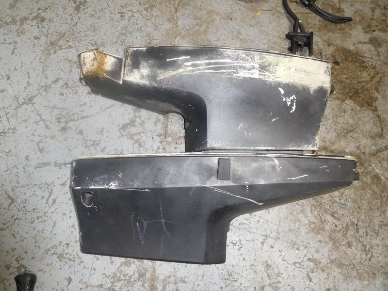 johnson tracker 40hp outboard side cowling set