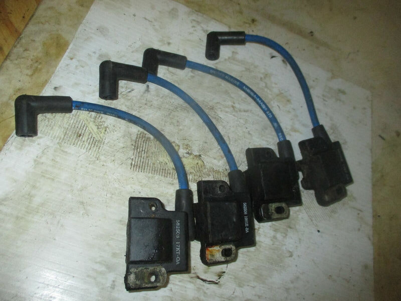 Johnson 112hp 2 stroke outboard ignition coil set of 4 (582508)