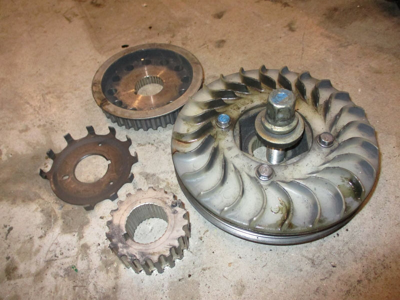 Honda 115hp 4 stroke outboard belt pulley and driven gear set