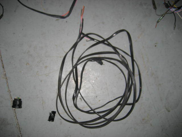 Suzuki Outboard rigging wiring harness with ignition and kill switch