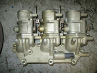 Load image into Gallery viewer, 2003 Yamaha 225 4-stroke outboard port throtle body intake manifold 69J-13750
