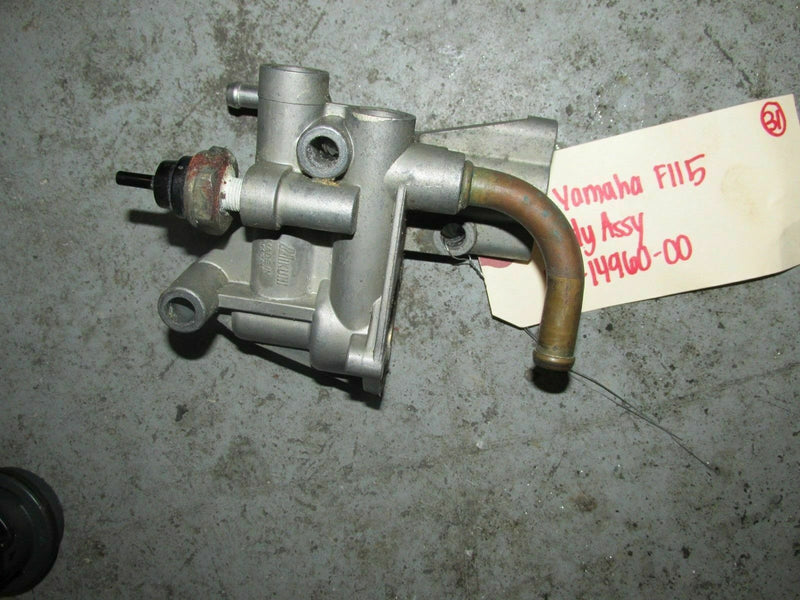 2004 Yamaha outboard 115hp 4-stroke valve body assembly 68V-14960-00