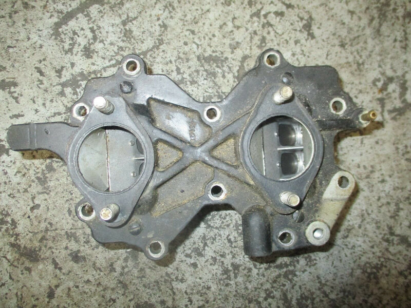 1987 Johnson outboard 40hp 2-stroke intake manifold with reeds 327126