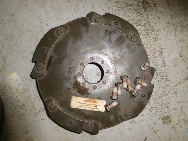 1983 mercury 90hp outboard Inline 6 cylinder 2 stroke flywheel 74787