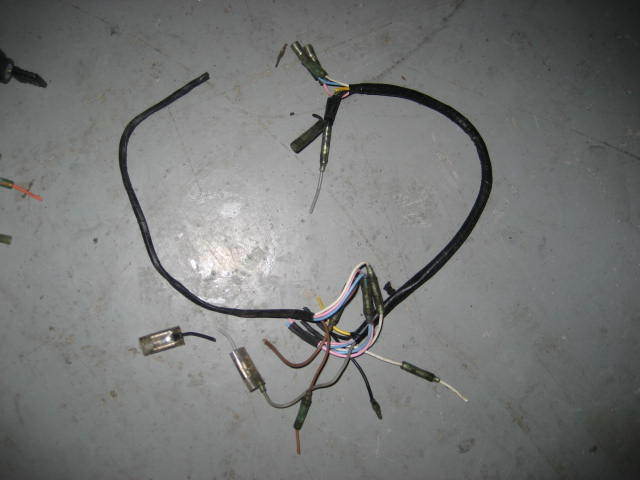 Suzuki Outboard rigging wiring harness with ignition and kill switch