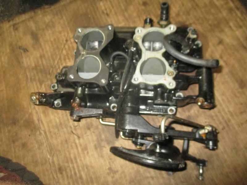 1994 Johnson outboard 115hp V4 2 stroke intake manifold/reeds 0397075