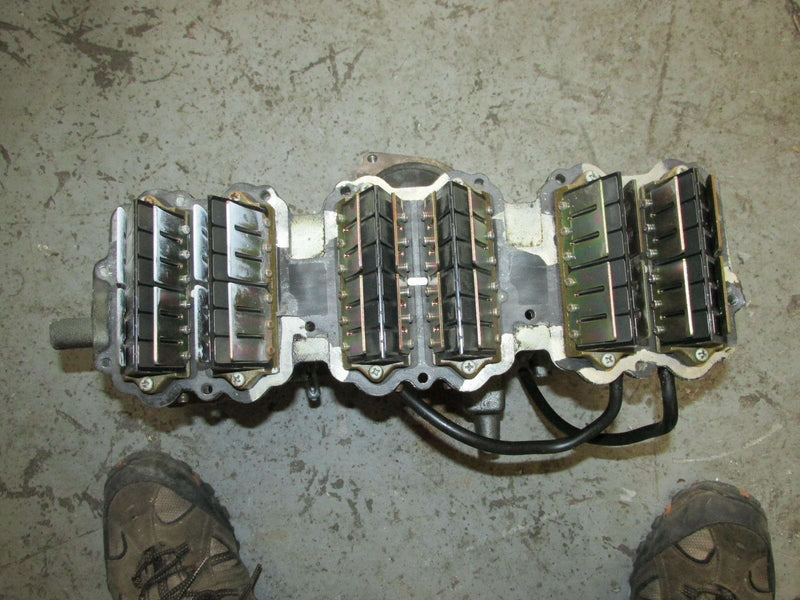 1994 Suzuki Outboard DT 200 two stroke intake manifold w/ reeds 13150-92E30