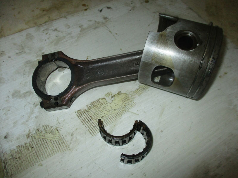 OMC Seadrive V4 2 stroke outboard port piston and rod (398699)