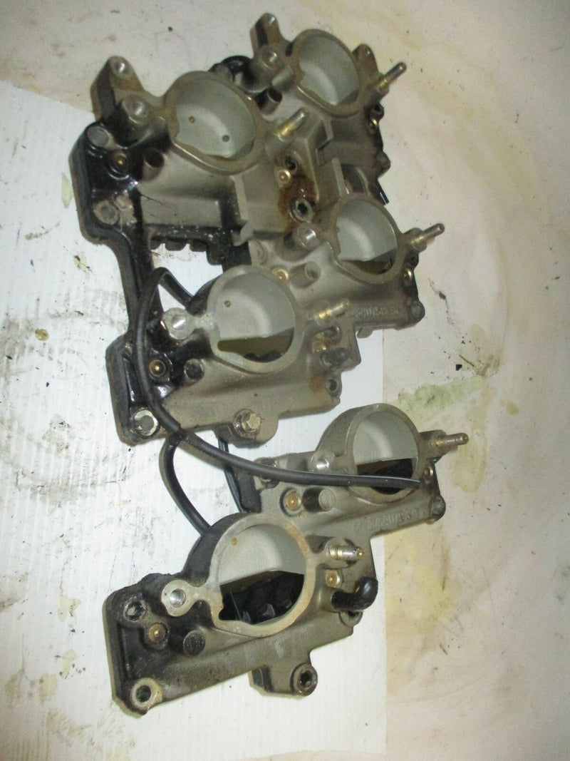 Johnson Ocean Runner 200hp outboard intake manifold with reed valves (340758)