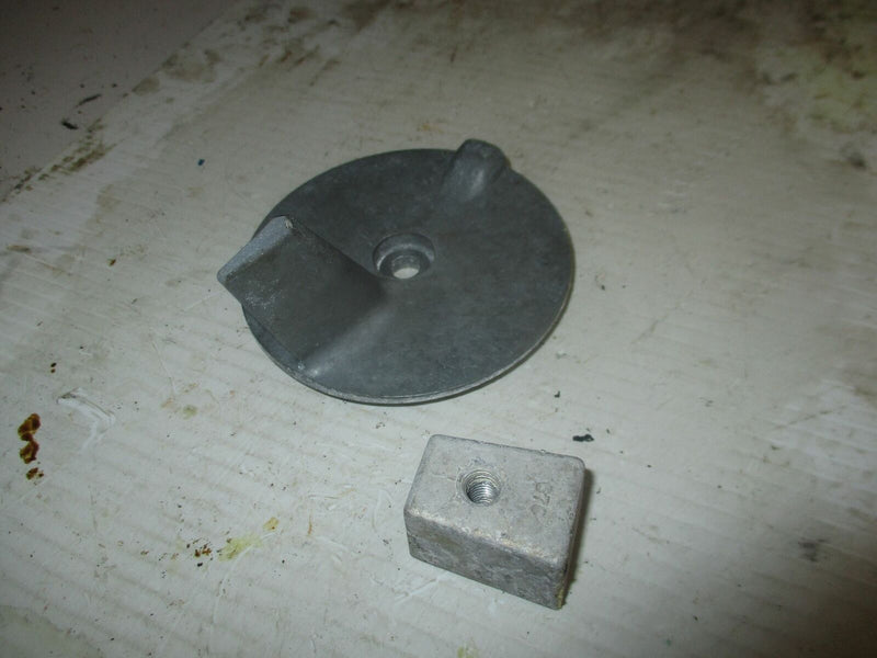 Yamaha 50hp 4 stroke outboard zinc plate set