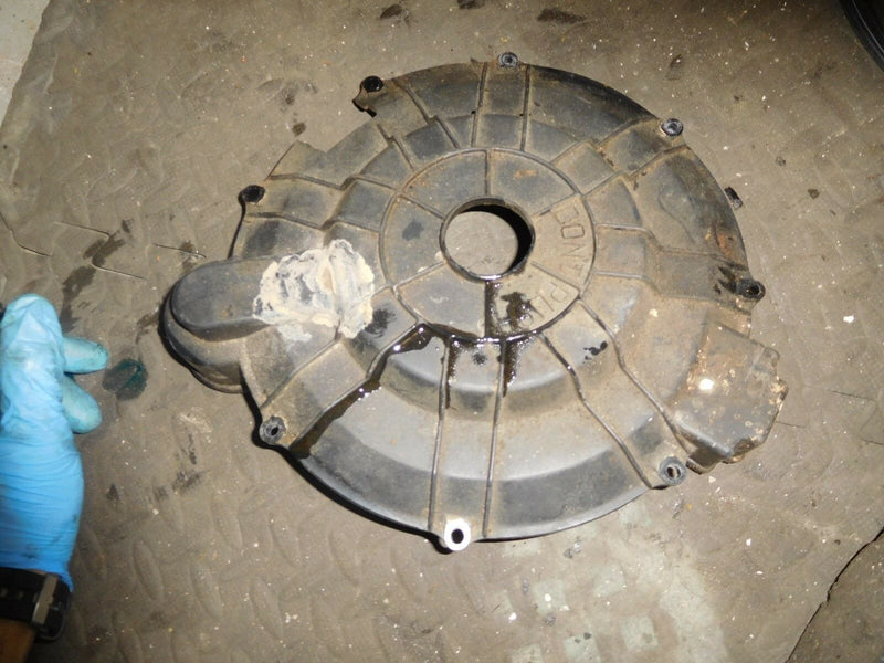 1995 Suzuki DT75 outboard 07501-581237 flywheel cover 11511-95600