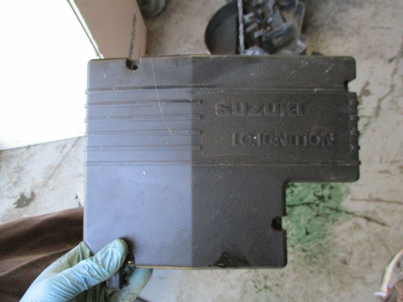 1997 Suzuki DT75 outboard electronics box and cover 32890-95611
