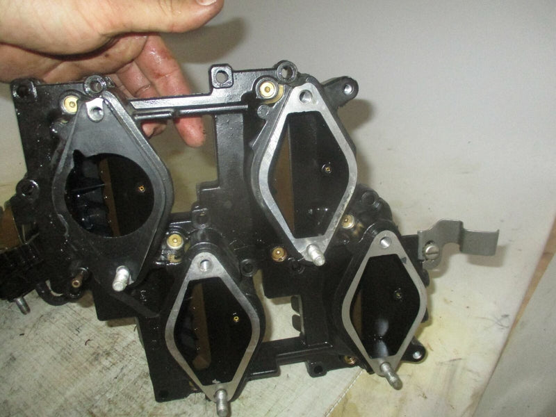 Evinrude Ficht 225hp outboard intake manifold with reeds (346157) (346156)