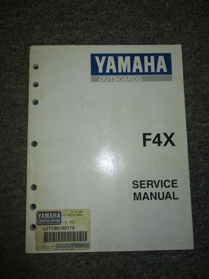 Yamaha F4X Service Manual [LIT-18616-01-79]