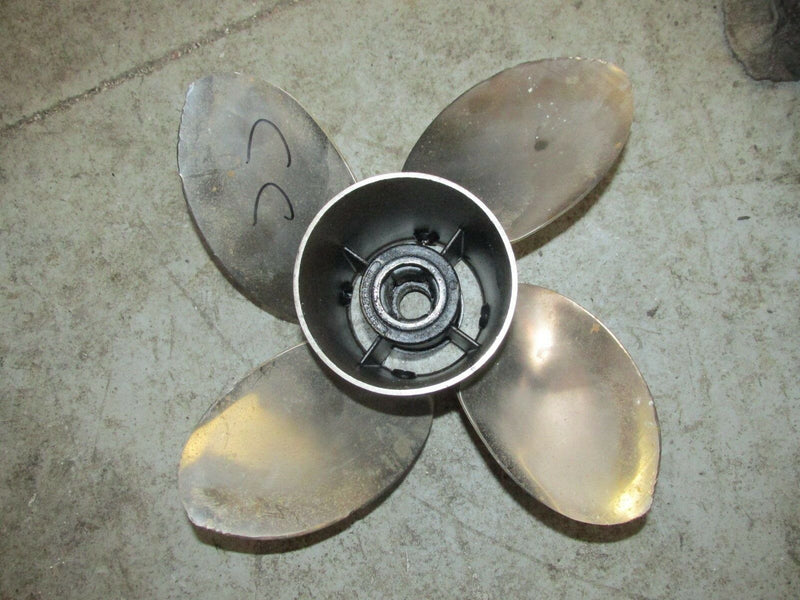 Mercury outboard 4-blade stainless steel counter rotation propellor 48-825899-17