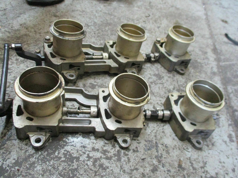 2001 Evinrude 250hp Ficht outboard throttle body set 5004248