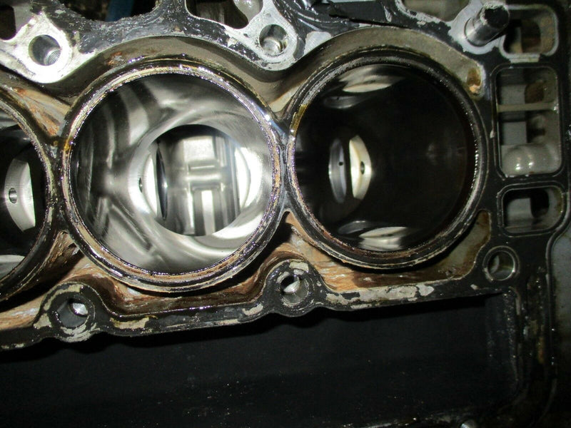 1997 Honda BF75A 4-stroke outboard crankcase block