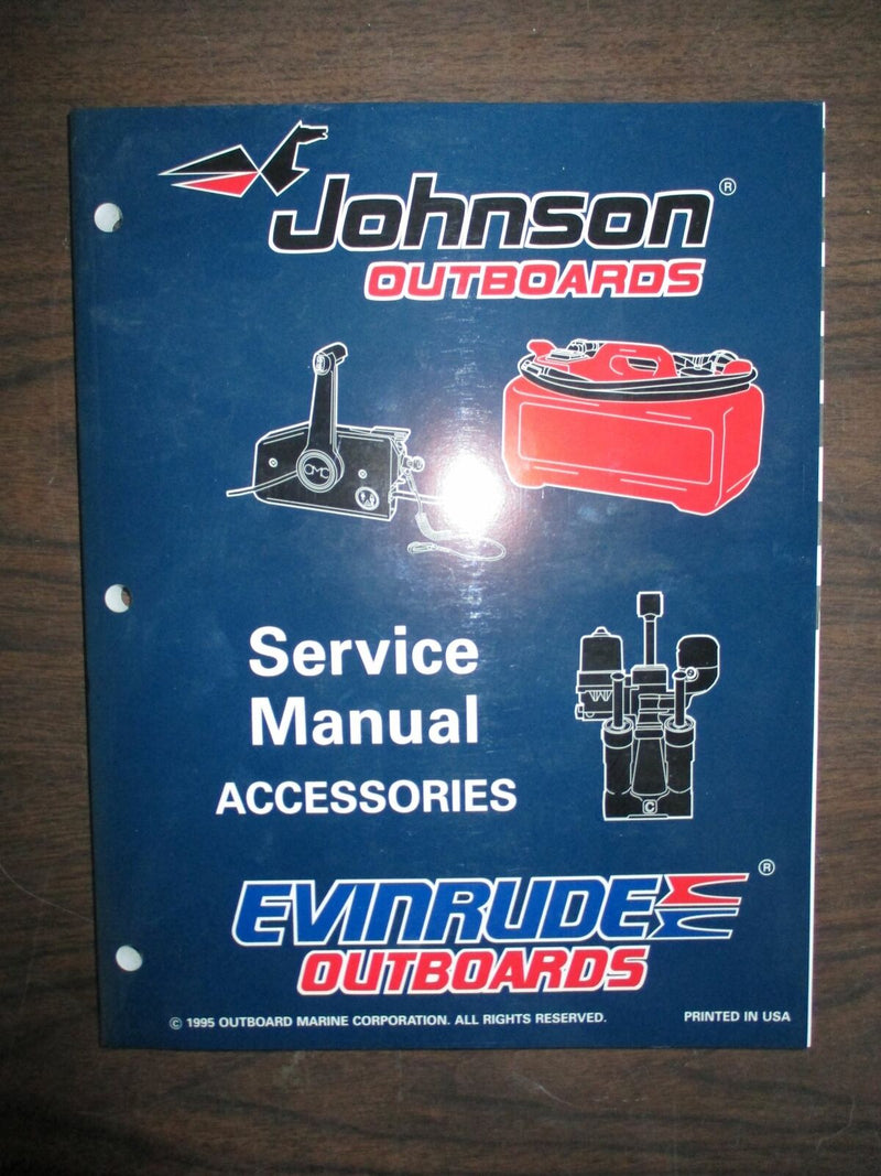 Johnson/Evinrude Accessories Service Manual [P/N: 507129]