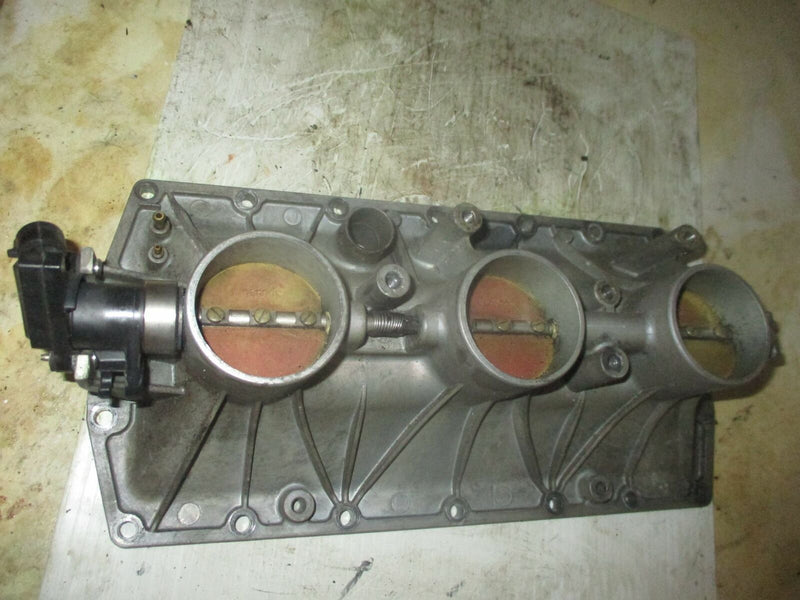 Evinrude ETEC 300hp outboard throttle body with position sensor (5007964)