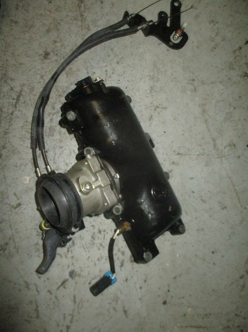 Mercury Optimax 115hp outboard throttle body with sensors