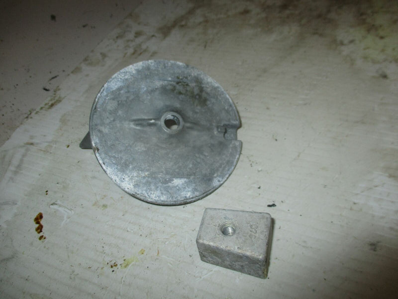 Yamaha 50hp 4 stroke outboard zinc plate set