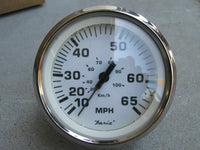 Load image into Gallery viewer, Faria marine outboard white speedometer gauge SE9825A
