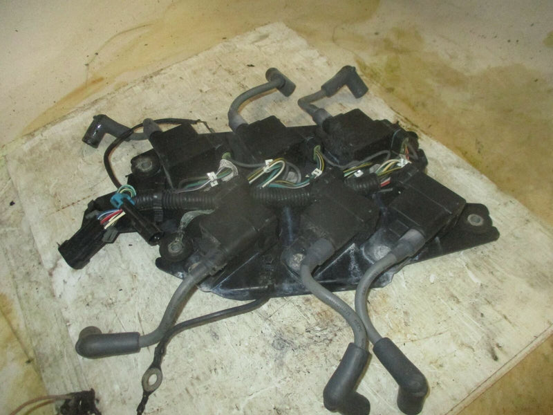 Mercury SWS 150hp outboard ignition coil set with harness (827509A7)