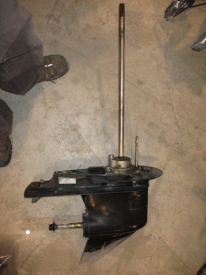 Mercury Optimax 115hp 2 stroke outboard lower unit with 25" shaft