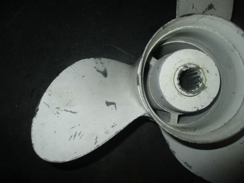 Michigan outboard PJ204 aluminum 15 spline propeller 14 1/2 by 21