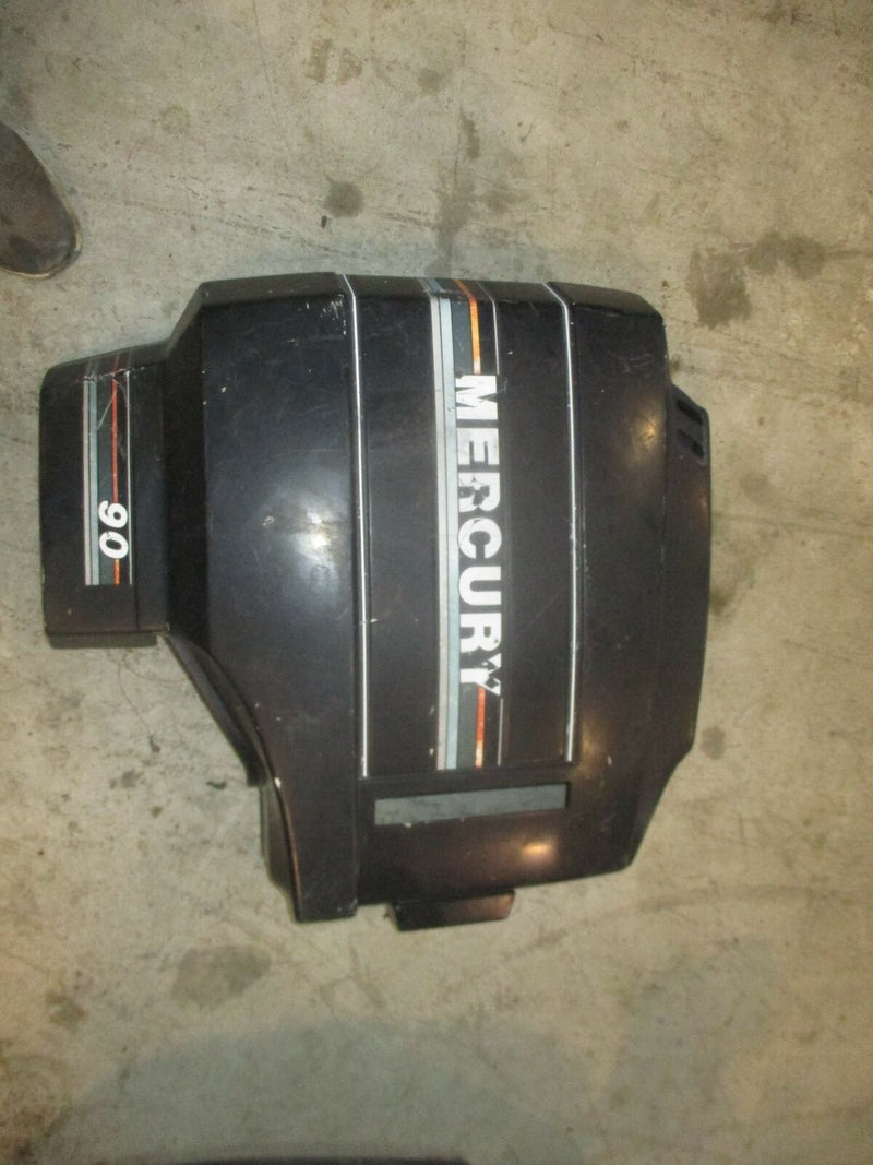 Mercury 90hp 2 stroke outboard starboard side cover