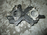 Load image into Gallery viewer, 1987 Johnson 40hp 2-stroke outboard intake manifold with reeds 327126
