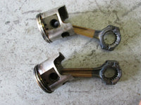 Load image into Gallery viewer, 1990 Yamaha saltwater series carbureted 250 ETXD starboard piston and rod 316982
