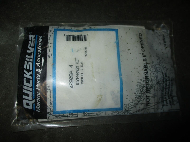 Mercury outboard Quicksilver diaphragm kit (42909A4)