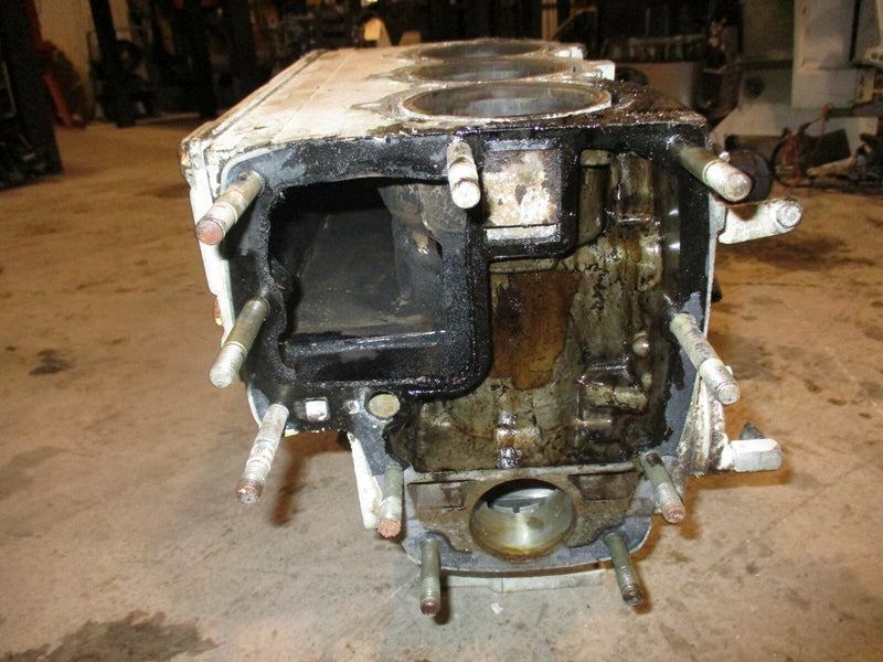 Force 2 stroke outboard crankcase block