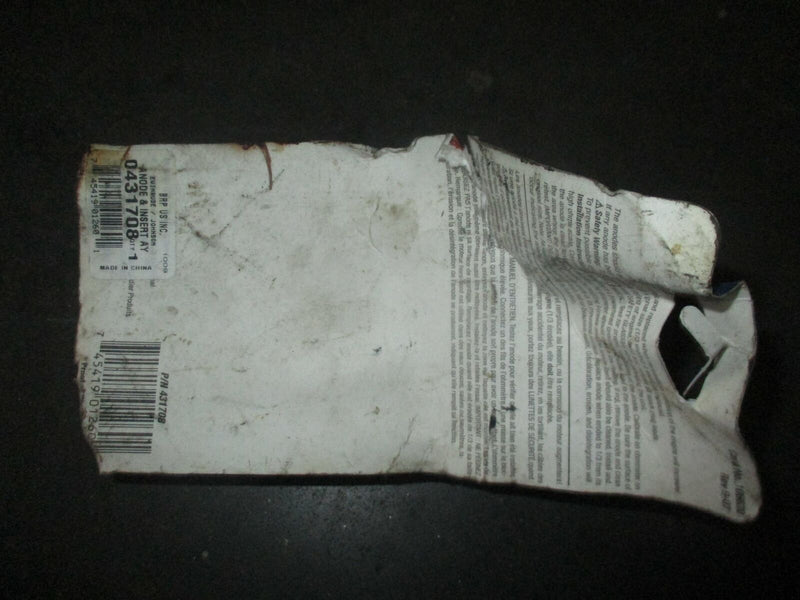 Johnson Evinrude outboard anode (431708)