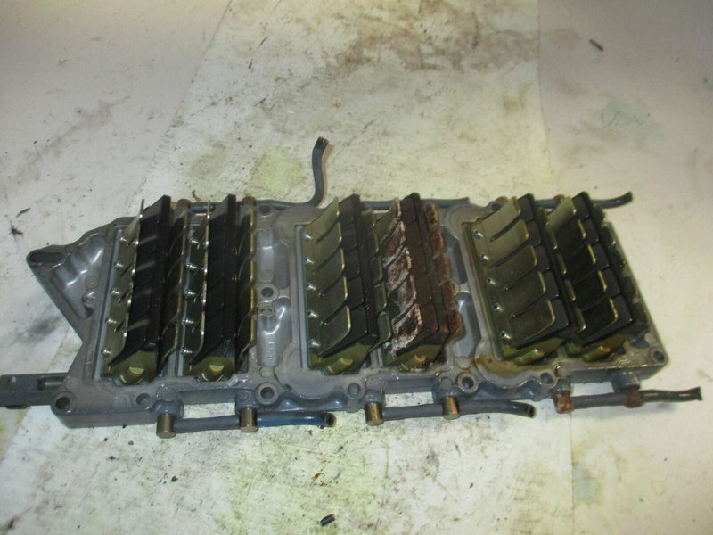 Yamaha HPDI 200hp outboard intake manifold with reed valves (65L-13610-01-00)