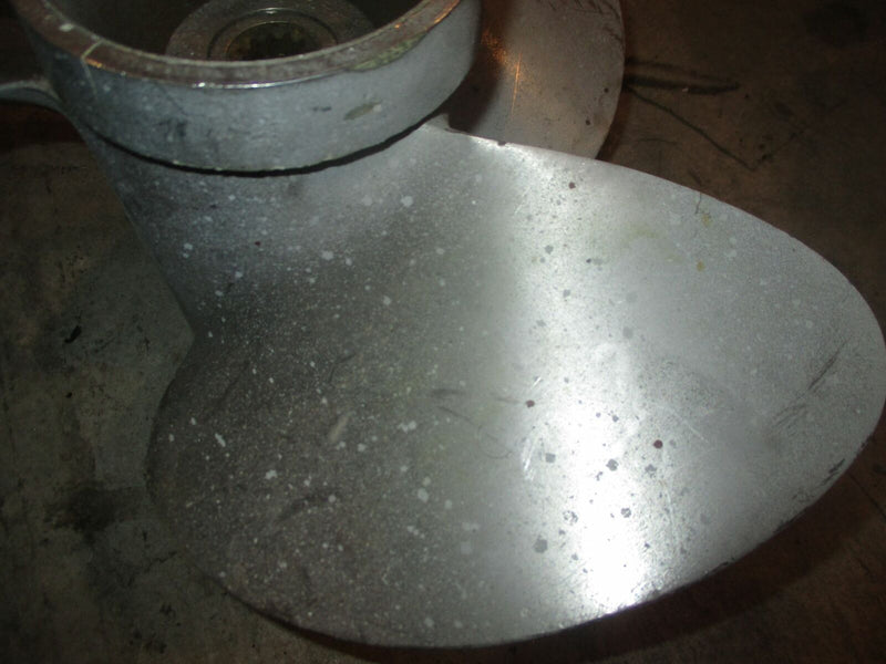 Outboard Michigan stainless steel propeller 13 1/4 by 15 (SS0-515)