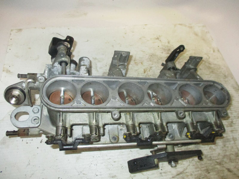 Yamaha HPDI 150hp 2 stroke outboard intake manifold and throttle body