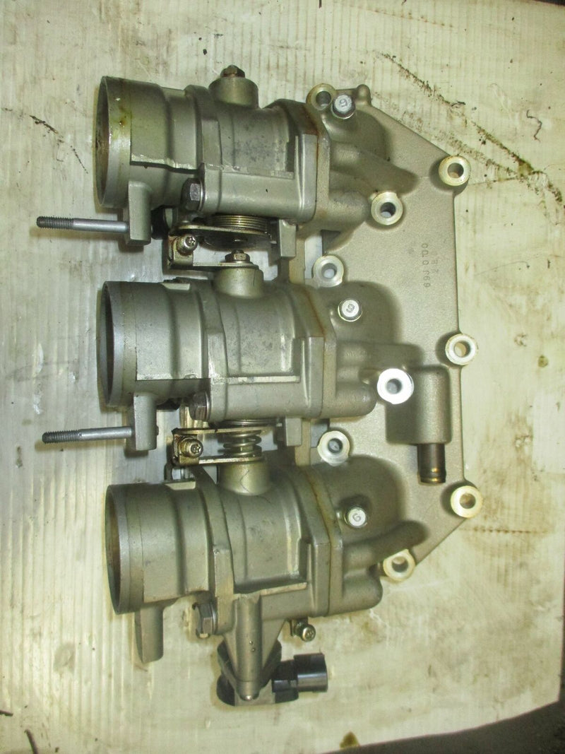 Yamaha 225hp 4 stroke outboard starboard intake manifold and throttle body