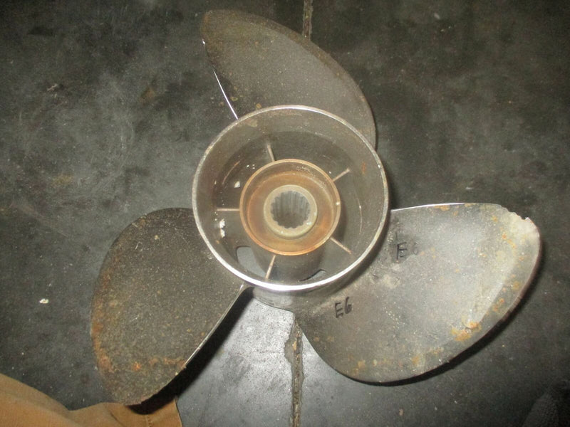 Suzuki stainless steel outboard propeller (LNR3R18PSF115)