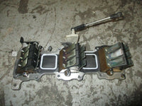 Load image into Gallery viewer, 2006 Yamaha outboard 90 hp 2-stroke intake manifold with reeds 6h1-13641-02-94
