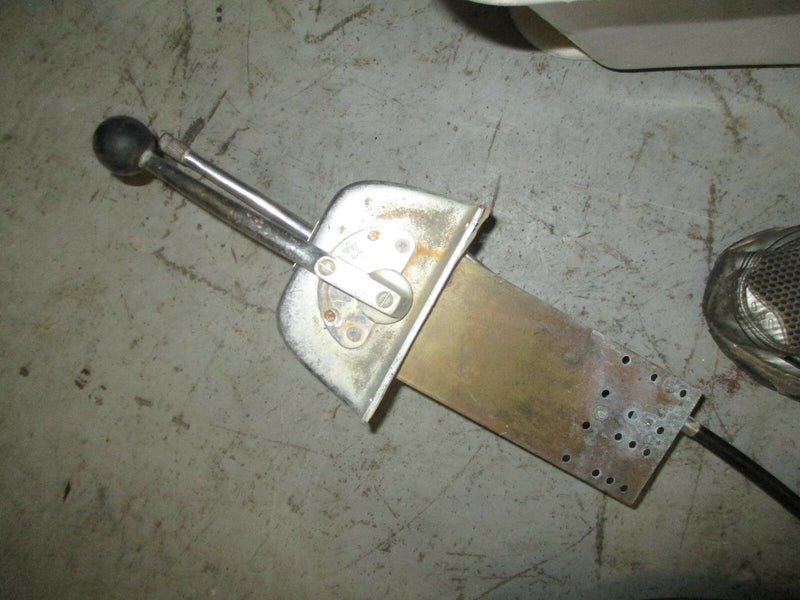 morse style outboard top mount control box 28' cables